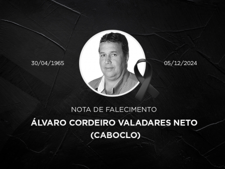 Prefeitura de Papagaios decreta Luto Oficial pelo falecimento do Vereador Caboclo